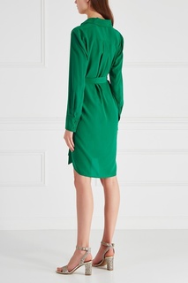 Шелковое платье-рубашка Diane von Furstenberg