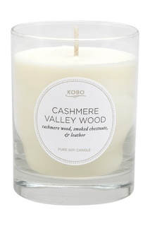 Ароматическая свеча Cashmere Valley Wood Kobo Candles