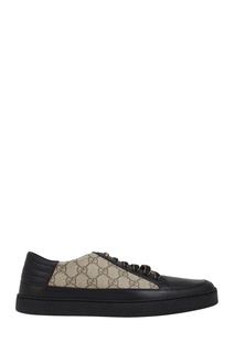 Кожаные кроссовки GG Supreme Gucci