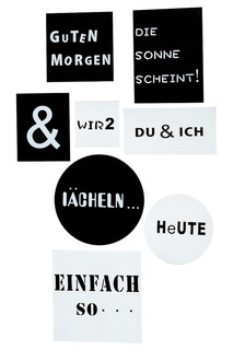 Набор из 8-ми табличек 20х5х20 Boltze