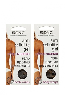 Гель DNC Против целлюлита для обертываний, антицеллюлитный гель,  из 2 шт, 45 мл