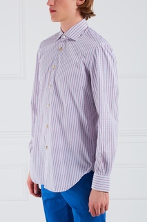 Хлопковая рубашка Kiton