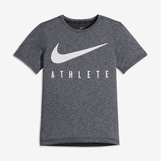 Футболка для тренинга с коротким рукавом для мальчиков школьного возраста Nike Dry