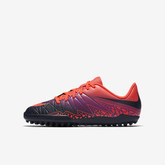 Футбольные бутсы для дошкольников для игры на газоне Nike Jr. Hypervenom Phelon II (10C–6Y)