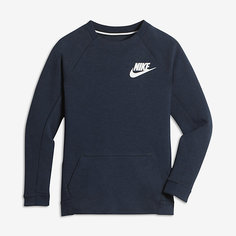 Свитшот с длинным рукавом для мальчиков школьного возраста Nike Sportswear Tech Fleece