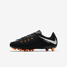 Футбольные бутсы для игры на искусственном газоне для школьников Nike Jr. Hypervenom Phelon III AG-PRO