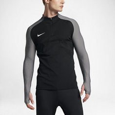 Мужская футболка для футбольного тренинга с длинным рукавом и молнией 1/4 Nike Strike Aeroswift