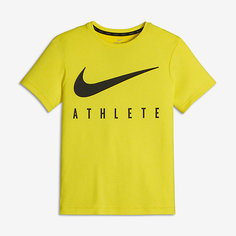 Футболка для тренинга с коротким рукавом для мальчиков школьного возраста Nike Dry