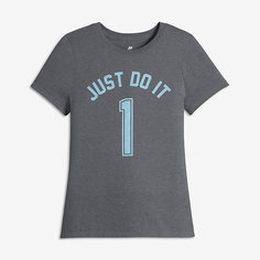 Футболка для девочек школьного возраста Nike Sportswear Just Do It