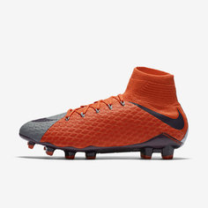 Женские футбольные бутсы для игры на твердом грунте Nike Hypervenom Phatal 3 DF
