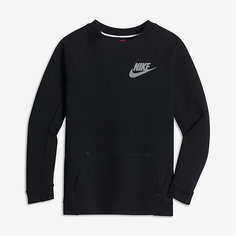 Свитшот с длинным рукавом для мальчиков школьного возраста Nike Sportswear Tech Fleece