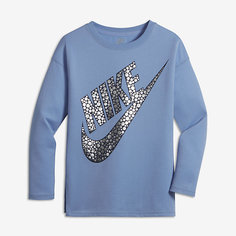 Футболка с графикой для девочек школьного возраста с длинным рукавом Nike Sportswear