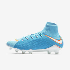 Женские футбольные бутсы для игры на твердом грунте Nike Hypervenom Phatal 3 DF