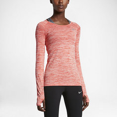 Женская беговая футболка с длинным рукавом Nike Dry Knit