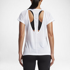 Женская беговая футболка с коротким рукавом Nike Breathe