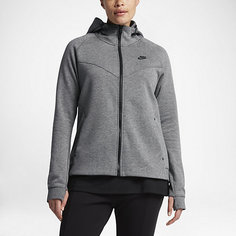 Женская худи с полноразмерной молнией Nike Sportswear Tech Fleece (большие размеры)