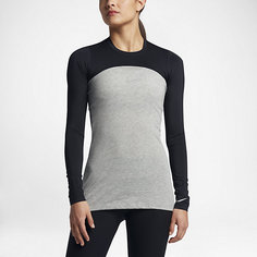 Женская футболка для гольфа Nike Dry UV Cropped Baselayer