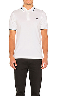 Облегающее рабочее поло с воротником - Fred Perry