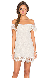 Мини платье seashell lace off shoulder - Nightcap