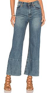 Широкие джинсы с высокой посадкой hopkin - Free People