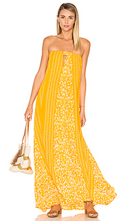 Платье макси без бретелей sail - Indah