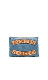 Клатч go sit on a cactus - Understated Leather