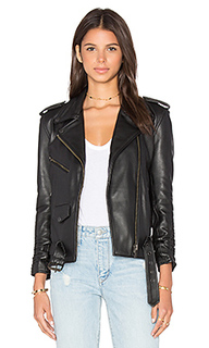 Пиджак со сборками на рукавах - Understated Leather