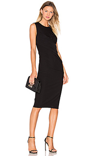 Драпированное платье из матовой джерси - T by Alexander Wang