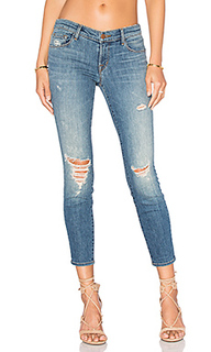 Укороченные узкие джинсы низкой посадки - J Brand