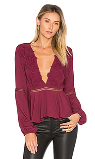 Топ с глубоким v-образным вырезом - For Love & Lemons
