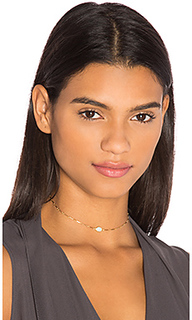 Чокер-цепочка с вставкой из опала - Amarilo