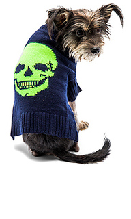 Свитер для собаки с рисунком череп - 360 Sweater