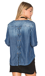 Топ с кружевной вставкой на спине - Bella Dahl