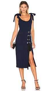 Кружевное платье с разрезом breakers - Rebecca Vallance