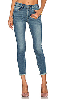Укороченные узкие джинсы с потрепанным низом newton - MCGUIRE