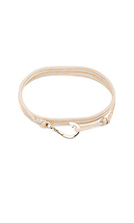 Браслет из тонкой веревки с мини якорем - Miansai