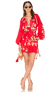 Long sleeve flora embroidered mini dress - March 11