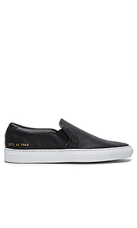 Перфорированные сникерсы без шнурков - Common Projects
