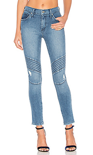 Рваные укороченные мото джинсы - James Jeans