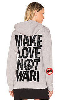 Худи make love not war - Madeworn