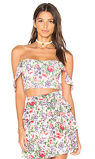 Майка с оборкой foxy - Motel