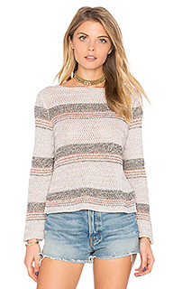 Укороченный свитер с рисунком угловая скобка - Autumn Cashmere