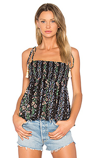 Floral stripe tie top - Needle & Thread