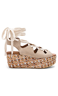 Lace up platform sandal - See By Chloe