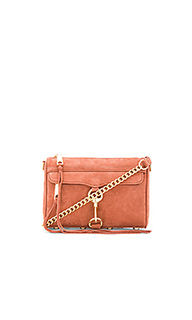 Мини сумка из нубука mac - Rebecca Minkoff