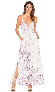 Макси платье flora - THE JETSET DIARIES