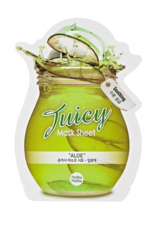 Маска Holika Holika тканевая для лица Juicy Mask сок алоэ