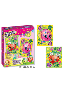 Аппликация Клубничка и Пончик SHOPKINS