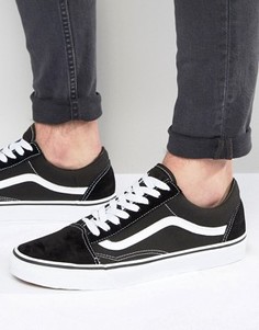 Черные кроссовки Vans Old Skool VD3HY28 - Черный