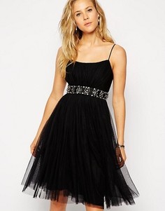 Балетное платье миди из тюля Needle & Thread - Черный